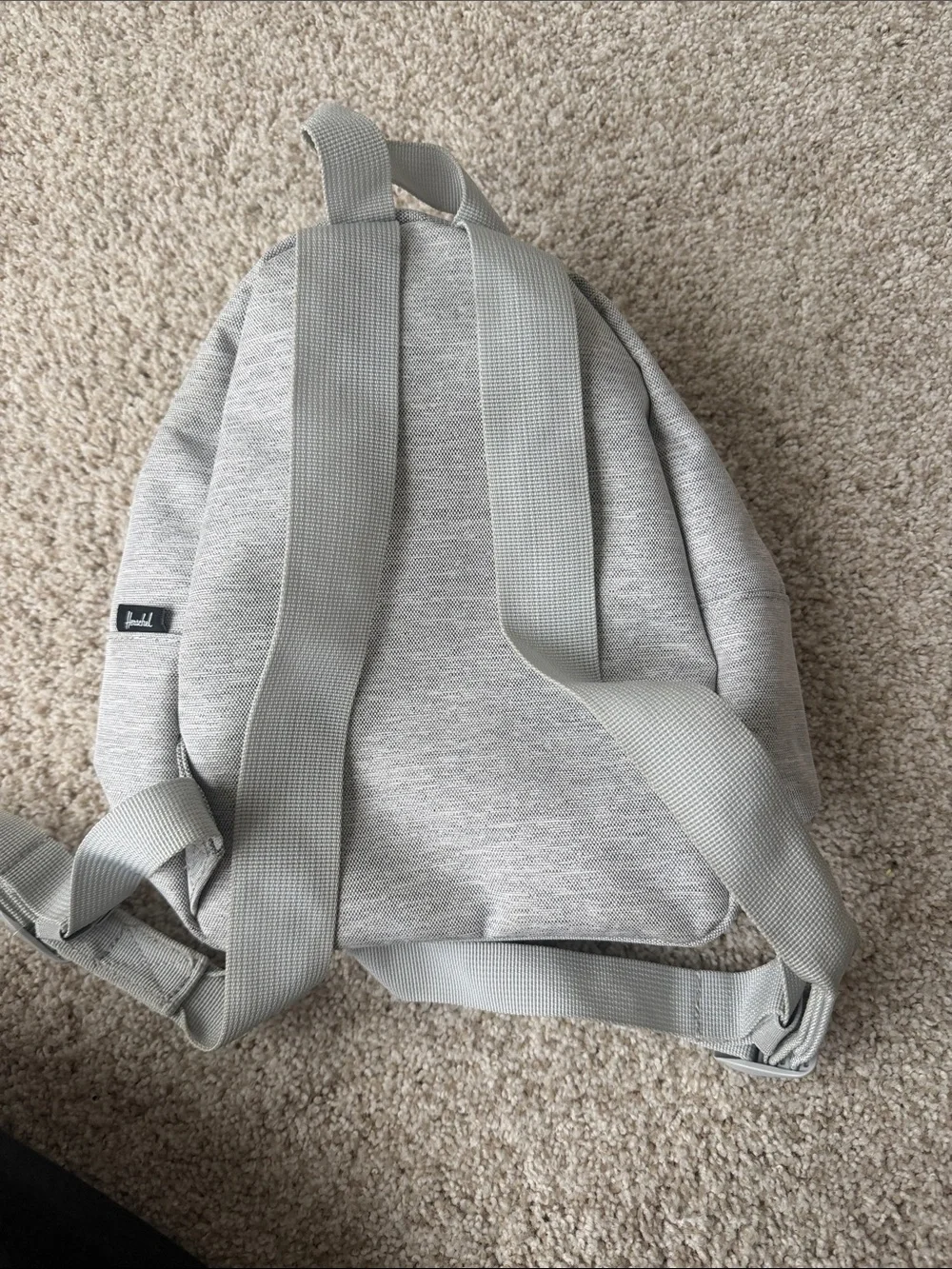 Herschel Light Gray Mini Backpack